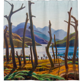 Cranberry Lake | Franklin Carmichael | Duschvorhang