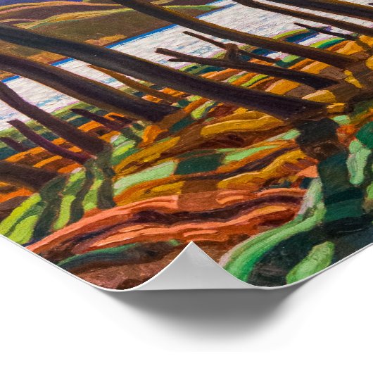 Cranberry Lake | Franklin Carmichael | Poster (Ecke)