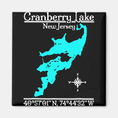 Cranberry Lake, New Jersey Magnet (Vorne)