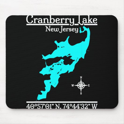 Cranberry Lake, New Jersey Mousepad (Vorne)