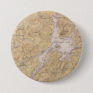 Cranberry Lake, Wanakena, Oswegatchie River Area Button