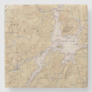Cranberry Lake, Wanakena, Oswegatchie River Area Steinuntersetzer