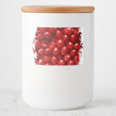Cranberry Lebensmitteletikett (Vorderseite)