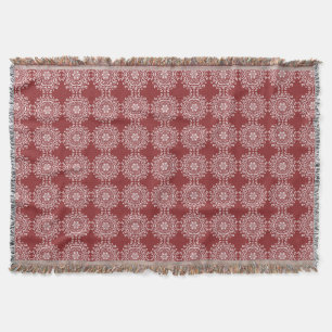 Cranberry Mandala Decke