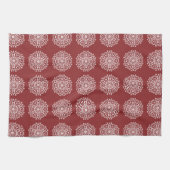 Cranberry Mandala Geschirrtuch (Horizontal)