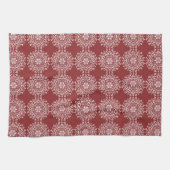 Cranberry Mandala Handtuch (Horizontal)