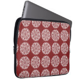 Cranberry Mandala Laptopschutzhülle (Vorne Rechts)