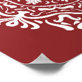 Cranberry Mandala Poster (Ecke)