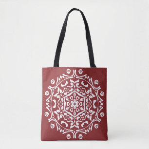 Cranberry Mandala Tasche