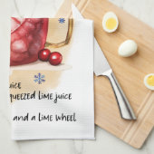 Cranberry Moscow Mule Rezept Küche Handtuch (Viertel Falte)