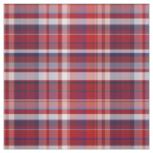 Cranberry Navy Welpe Madras Style Kariert Sz6#1 Stoff