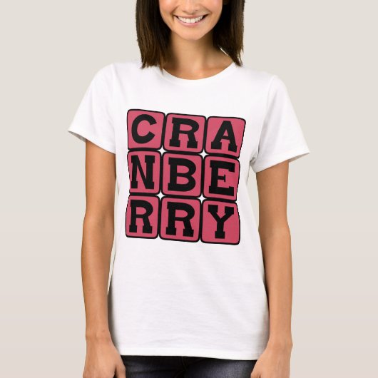 Cranberry, Obst T-Shirt (Vorderseite)