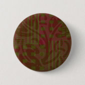 Cranberry Olivholz-Schnitt Keltische Inspiration Button (Vorderseite)