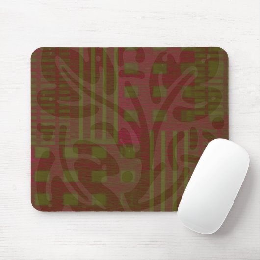 Cranberry Olivholz-Schnitt Keltische Inspiration Mousepad (Mit Mouse)