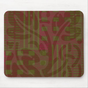 Cranberry Olivholz-Schnitt Keltische Inspiration Mousepad