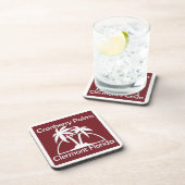 Cranberry Palms Coasters Getränkeuntersetzer (Rechte Seite)