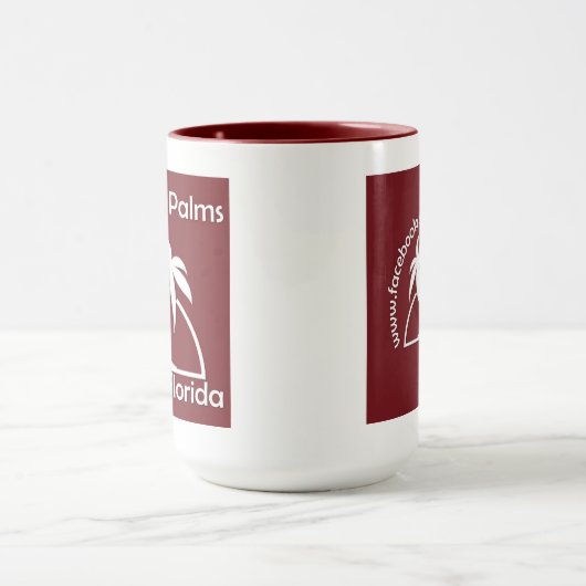 Cranberry Palms Coffee Tasse (Zentrum)