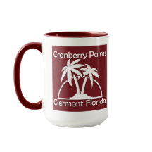 Cranberry Palms Coffee Tasse