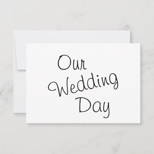 Cranberry Red Blume Lilies - Wedding RSVP Karte (Rückseite)