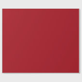 Cranberry Red Wrapping Paper Geschenkpapier (Flach)
