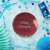 Cranberry Sauce Erntedank Pappteller (Party)