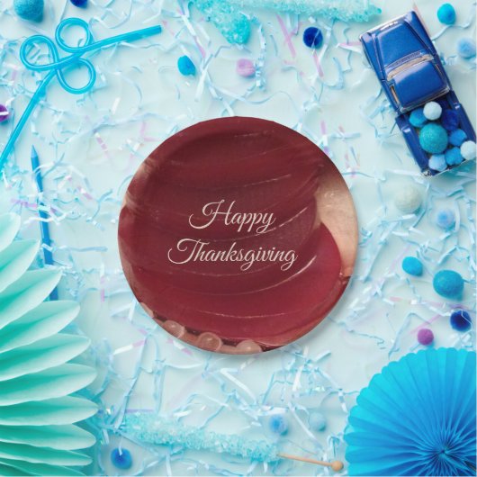 Cranberry Sauce Erntedank  Pappteller (Party)