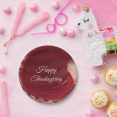 Cranberry Sauce Erntedank Pappteller (Party)