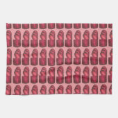 Cranberry Sauce Erntedank Weihnachtsfeiertag Geschirrtuch (Horizontal)