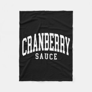 Cranberry-Sauce Thanksgiving-Kochrezept Lustig Fleecedecke