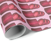 Cranberry Sauce Weihnachtsfeiertage Cranberries Geschenkpapier (Rolleneckpunkt)