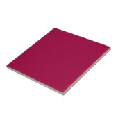 Cranberry Solid Color | Classic | elegant Fliese (Seite)