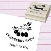 CRANBERRY Stem Berries Fresh Gummistempel