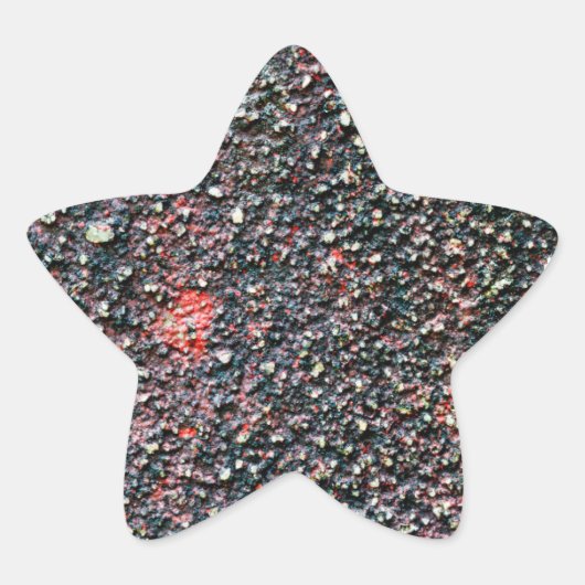 Cranberry-Stir Stern-Aufkleber (Vorderseite)