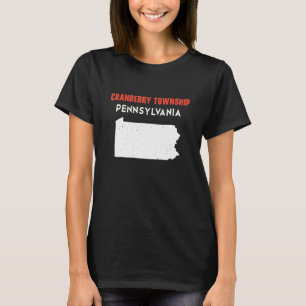 Cranberry Township Pennsylvania USA Staat Amerika T-Shirt