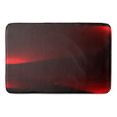Cranberry und Black Lights Badematte (Vorderseite)