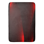 Cranberry und Black Lights Badematte (Vorderseite Vertikal)