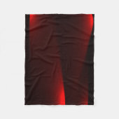 Cranberry und schwarze Lichter Fleecedecke (Vorderseite)
