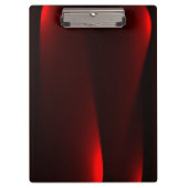 Cranberry und schwarze Lichter Klemmbrett (Vorderseite)
