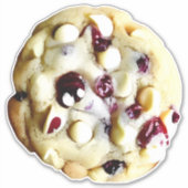 Cranberry White Chocolate Cookie Aufkleber (Vorderseite)