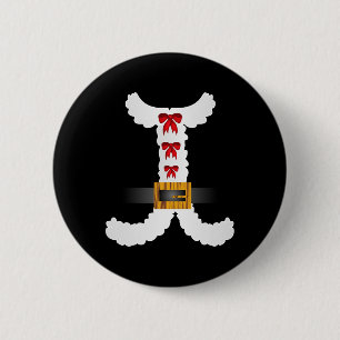 Cranberrysky Retro Niedlicher Cartoon Weihnachten Button