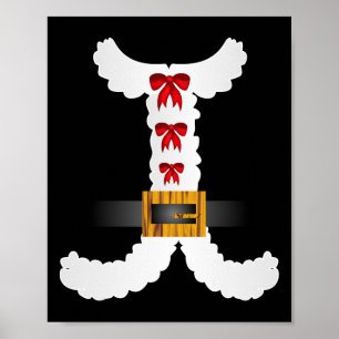 Cranberrysky Retro Niedlicher Cartoon Weihnachten  Poster