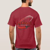 Cranboyz Logo 2-Sided (dunkler Hintergrund) T-Shirt (Rückseite)