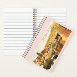 Cranbrook BC Canada painting Notebook Notizblock