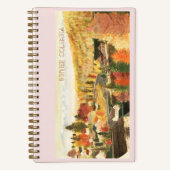 Cranbrook BC Canada painting Notebook Notizblock (Vorderseite)