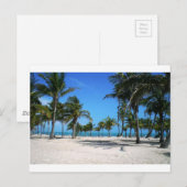Crandon Beach Postkarte (Vorne/Hinten)