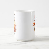Crane Bird Herbst Wildlife Kaffeetasse (Mittel)
