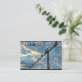 Crane Busines Card Visitenkarte (Stehend Vorderseite)