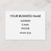 Crane Busines Card Visitenkarte (Rückseite)