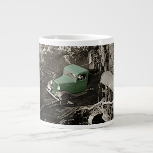 CRANE COLORSPLASH CHEVROLET BETRIEBSMOTOR Jumbo-Tasse (Vorderseite)