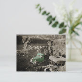 CRANE COLORSPLASH CHEVROLET BETRIEBSMOTOR POSTKARTE (Stehend Vorderseite)